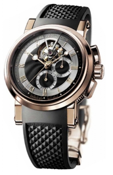 Buy this new Breguet Marine Tourbillon Chronograph 5837br/92/5zu mens watch for the discount price of £126,735.00. UK Retailer.