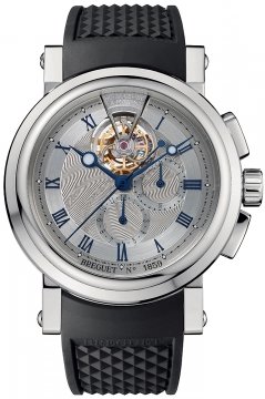 Buy this new Breguet Marine Tourbillon Chronograph 5837pt/u2/5zu mens watch for the discount price of £138,465.00. UK Retailer.