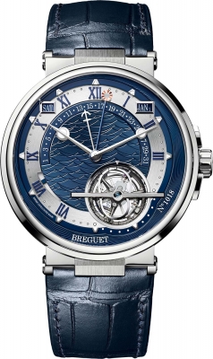 Buy this new Breguet Marine Equation Of Time Perpetual Tourbillon 43.9mm 5887pt/y2/9wv mens watch for the discount price of £215,305.00. UK Retailer.