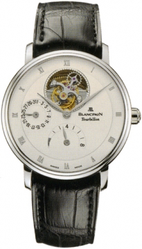 Blancpain Villeret Tourbillon 8 Day Power Reserve  6025-1542-55b watch