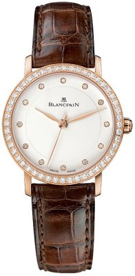 Blancpain Villeret Ultra Slim Ladies Automatic 29mm 6102-2987-55a watch