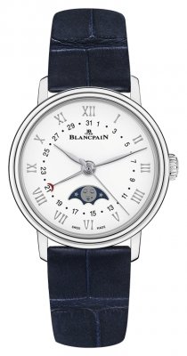 Blancpain Villeret Quantieme Phases de Lune 29.2mm 6106-1127-55a watch