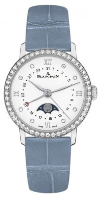 Blancpain Villeret Quantieme Phases de Lune 29.2mm 6106-4628-95a watch