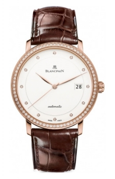 Buy this new Blancpain Villeret Ultra Slim Automatic 38mm 6223-2987-55b mens watch for the discount price of £18,392.00. UK Retailer.