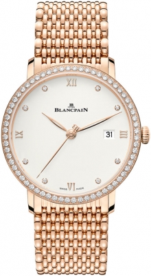 Buy this new Blancpain Villeret Moonphase & Complete Calendar 38mm 6264-2987-55b mens watch for the discount price of £24,816.00. UK Retailer.