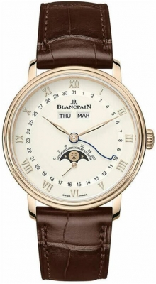 Blancpain Villeret Moonphase & Complete Calendar 38mm 6264-3642-55b watch