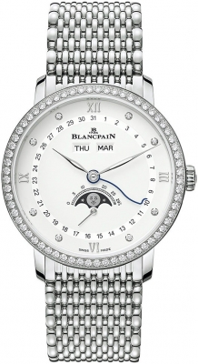 Blancpain Villeret Moonphase & Complete Calendar 38mm 6264-4628-mmb watch