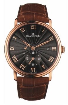 Buy this new Blancpain Villeret Small Seconds Date & Power Reserve Mechanical 6606-3630-55b mens watch for the discount price of £17,776.00. UK Retailer.