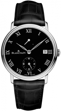 Buy this new Blancpain Villeret 8 Days Manual Wind 6614-3437-55b mens watch for the discount price of £45,205.00. UK Retailer.