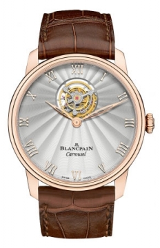 Buy this new Blancpain Villeret Carrousel 42mm 66228-3642-55b mens watch for the discount price of £103,488.00. UK Retailer.