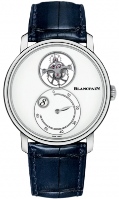 Buy this new Blancpain Villeret Tourbillon Jump Hours Retrograde Minutes 42mm 66260-3433-55b mens watch for the discount price of £179,740.00. UK Retailer.
