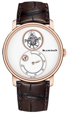 Buy this new Blancpain Villeret Tourbillon Jump Hours Retrograde Minutes 42mm 66260-3633-55b mens watch for the discount price of £136,928.00. UK Retailer.