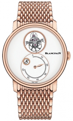 Buy this new Blancpain Villeret Tourbillon Jump Hours Retrograde Minutes 42mm 66260-3633-mmb mens watch for the discount price of £154,616.00. UK Retailer.
