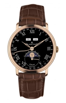 Buy this new Blancpain Villeret Complete Calendar 8 Days 6639-3637-55b mens watch for the discount price of £34,056.00. UK Retailer.