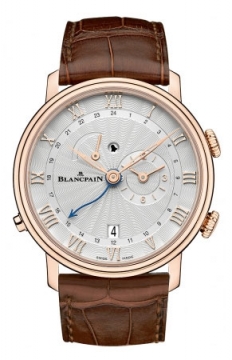 Buy this new Blancpain Villeret Reveil GMT 6640-3642-55b mens watch for the discount price of £33,440.00. UK Retailer.