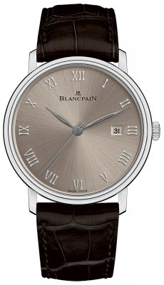 Buy this new Blancpain Villeret Ultra Slim Automatic 40mm 6651-1504-55b mens watch for the discount price of £18,128.00. UK Retailer.