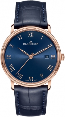 Buy this new Blancpain Villeret Ultra Slim Automatic 40mm 6651-3640-55b mens watch for the discount price of £18,128.00. UK Retailer.