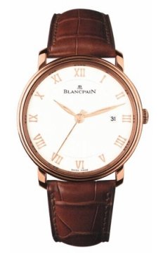 Buy this new Blancpain Villeret Ultra Slim Automatic 40mm 6651-3642-55b mens watch for the discount price of £17,510.00. UK Retailer.