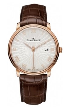 Buy this new Blancpain Villeret Ultra Slim Automatic 40mm 6651c-3642-55a mens watch for the discount price of £16,368.00. UK Retailer.