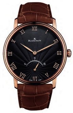 Buy this new Blancpain Villeret Ultra Slim 30 Seconds Retrograde 6653-3630-55b mens watch for the discount price of £20,328.00. UK Retailer.