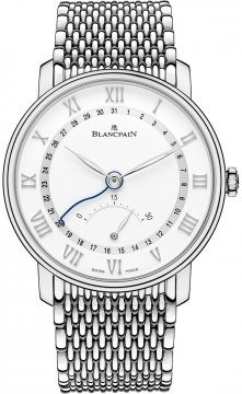 Buy this new Blancpain Villeret Ultra Slim Date 30 Seconds Retrograde 6653q-1127-mmb mens watch for the discount price of £13,464.00. UK Retailer.