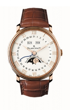 Buy this new Blancpain Villeret Moonphase & Complete Calendar 40mm 6654-3642-55a mens watch for the discount price of £18,744.00. UK Retailer.