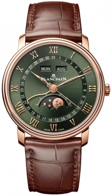 Blancpain Villeret Quantieme Complete Calendar 40mm 6654A-3653-55B watch