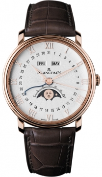 Buy this new Blancpain Villeret Moonphase & Complete Calendar 40mm 6664-3642-55b mens watch for the discount price of £26,752.00. UK Retailer.