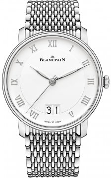 Buy this new Blancpain Villeret Grand Date 40mm 6669-1127-mmb mens watch for the discount price of £12,408.00. UK Retailer.