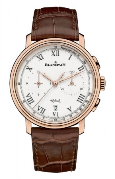 Buy this new Blancpain Villeret Flyback Chronograph Pulsometer 43.60mm 6680f-3631-55b mens watch for the discount price of £29,128.00. UK Retailer.