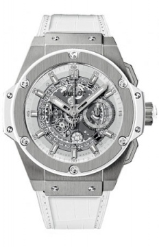 Buy this new Hublot King Power UNICO Chronograph 48mm 701.ne.0127.gr mens watch for the discount price of £13,685.00. UK Retailer.