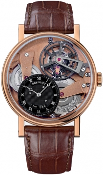 Buy this new Breguet Tradition Tourbillon Hand Wound 41mm 7047br/r9/9zu mens watch for the discount price of £164,220.00. UK Retailer.