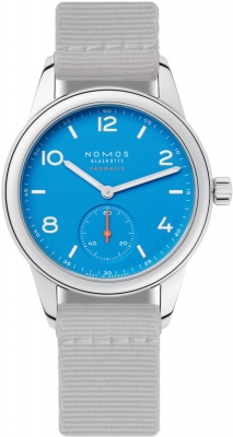 Buy this new Nomos Glashutte Club Neomatik 37mm 742 mens watch for the discount price of £2,200.00. UK Retailer.