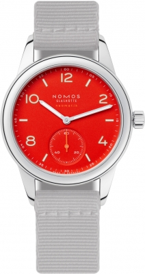 Buy this new Nomos Glashutte Club Neomatik 37mm 743 mens watch for the discount price of £2,520.00. UK Retailer.