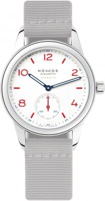 Buy this new Nomos Glashutte Club Neomatik 37mm 744 mens watch for the discount price of £2,250.00. UK Retailer.