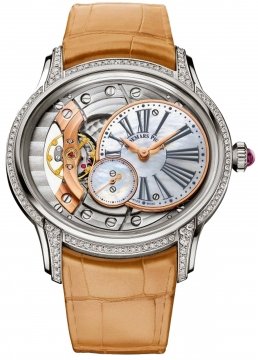 Buy this new Audemars Piguet Ladies Millenary Hand Wound 77247bc.zz.a813cr.01 ladies watch for the discount price of £0.00. UK Retailer.