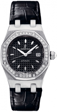 Buy this new Audemars Piguet Royal Oak Lady Automatic 77321st.zz.d002cr.01 ladies watch for the discount price of £10,200.00. UK Retailer.