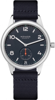Buy this new Nomos Glashutte Club Automat Datum 41.5mm 776 mens watch for the discount price of £2,646.00. UK Retailer.