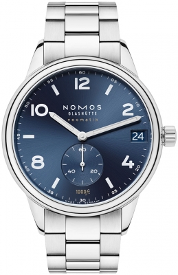 Buy this new Nomos Glashutte Club Sport Neomatik Date 42mm 782 mens watch for the discount price of £2,988.00. UK Retailer.