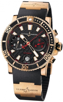 Buy this new Ulysse Nardin Maxi Marine Diver Chronograph 8006-102-3a/926 mens watch for the discount price of £25,345.00. UK Retailer.