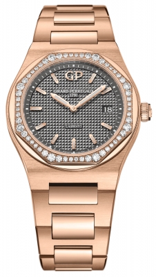 Buy this new Girard Perregaux Laureato Quartz 34mm 80189d52a232-52a ladies watch for the discount price of £25,608.00. UK Retailer.