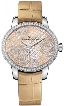 Buy this new Girard Perregaux Cat's Eye Bloom 80476d11a801-ck8a ladies watch for the discount price of £11,220.00. UK Retailer.