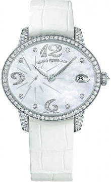Buy this new Girard Perregaux Cat's Eye Small Seconds Automatic 80484D53p762-bk7a ladies watch for the discount price of £35,870.00. UK Retailer.