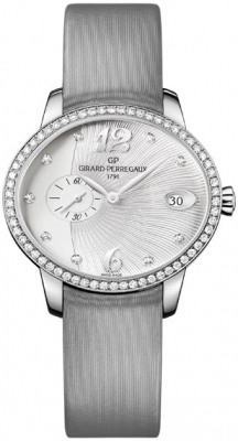 Buy this new Girard Perregaux Cat's Eye Small Seconds Automatic 80484d11a161-jk6a ladies watch for the discount price of £12,056.00. UK Retailer.