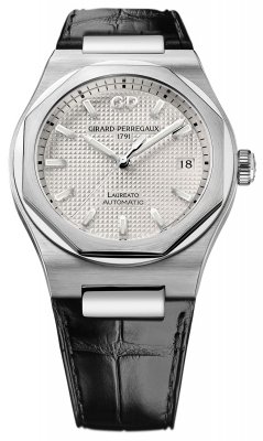 Buy this new Girard Perregaux Laureato Automatic 38mm 81005-11-131-bb6a ladies watch for the discount price of £6,460.00. UK Retailer.