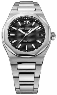 Buy this new Girard Perregaux Laureato Automatic 42mm 81010-11-634-11a mens watch for the discount price of £10,736.00. UK Retailer.