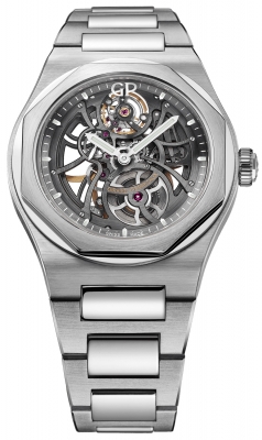 Buy this new Girard Perregaux Laureato Skeleton Automatic 42mm 81015-11-001-11a mens watch for the discount price of £32,648.00. UK Retailer.