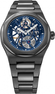 Buy this new Girard Perregaux Laureato Skeleton Automatic 42mm 81015-32-432-32A mens watch for the discount price of £32,585.00. UK Retailer.