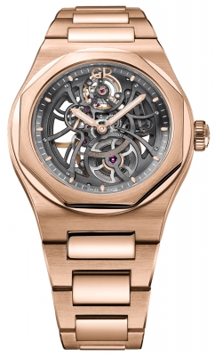 Girard Perregaux Laureato Skeleton Automatic 42mm 81015-52-002-52a watch