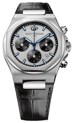 Buy this new Girard Perregaux Laureato Chronograph 42mm 81020-11-131-bb6a mens watch for the discount price of £9,010.00. UK Retailer.